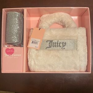 Juicy Couture Angel Mini Tote & Barrel Coin Purse Set